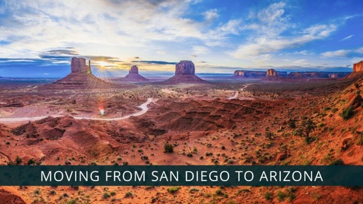 Moving from San Diego to Arizona